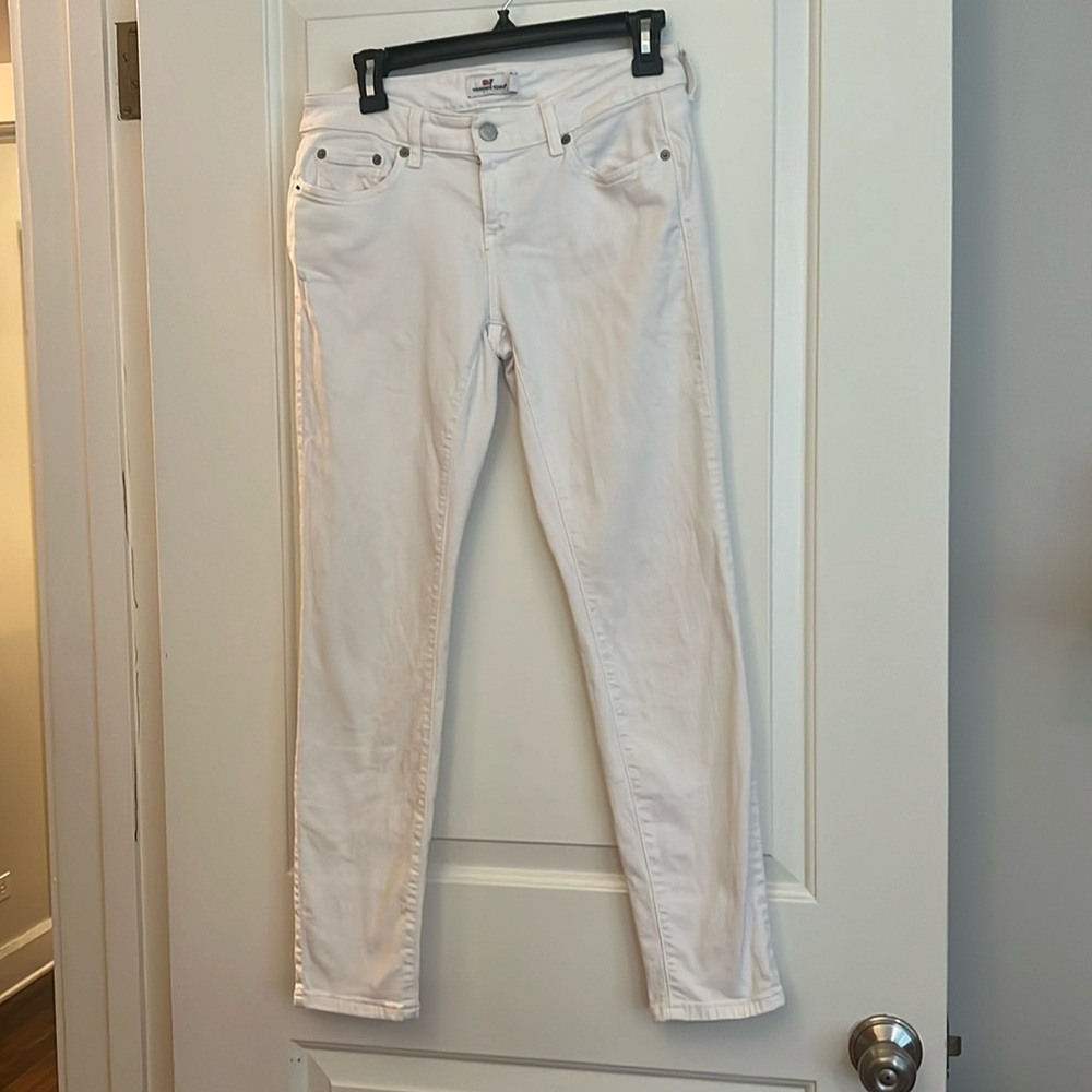 Vineyard Vines White Jeans, Size 25